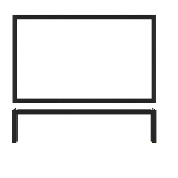 Luxor Metall GN 1/1 Buffeterhöhung 53 x 32,5 x 12 cm Genware LX111602 by Genware color Svart
