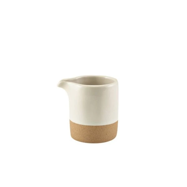 GenWare Kava Weißes Steingut-Kännchen 9 cl/3,2 oz JUG-KW9 by Genware color Svart