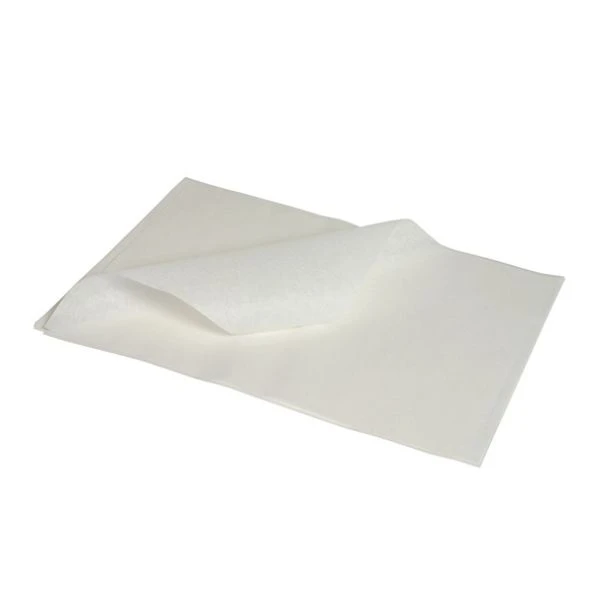Fettbeständiges Papier Weiß 25 x 20 cm - 1000 Stk. PN1487S by Genware color Svart