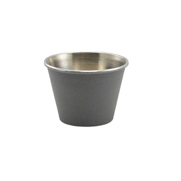 GenWare Ramekin in Eisen-Optik 71ml/2.5oz RAMST2RN by Genware color Svart