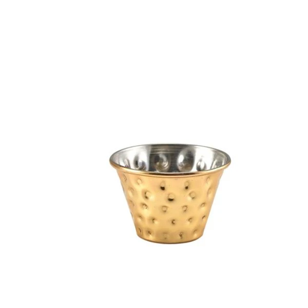 GenWare Gehämmertes Schälchen Vergoldet 114 ml RAMSTH4GD by Genware color Svart