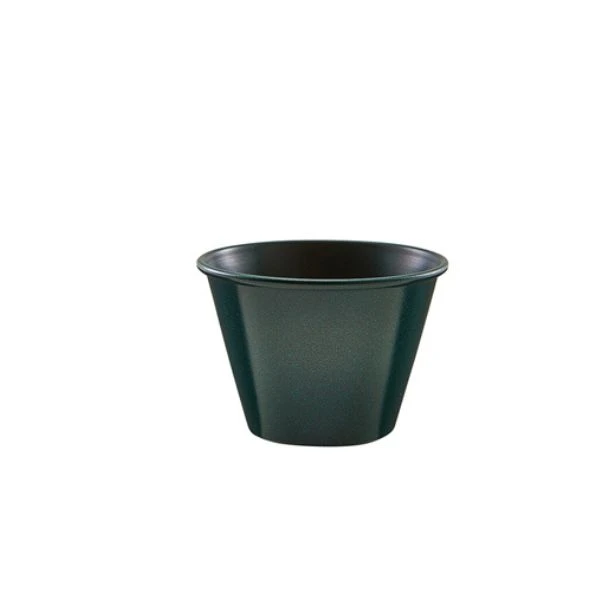 Metallic Green Ramekin 71ml/2.5oz von GenWare RAMST2MTGR by Genware color Svart