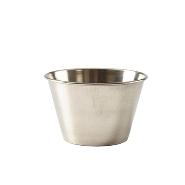 GenWare Edelstahl-Ramekin 22,7 cl / 8 oz RAMST8 by Genware color Svart