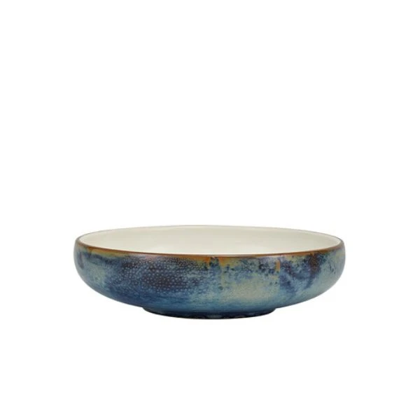 Terra Aqua Blau Zweifarbige Coupe-Schale 20,5 cm Genware CBT-PBL205 by Genware color Svart