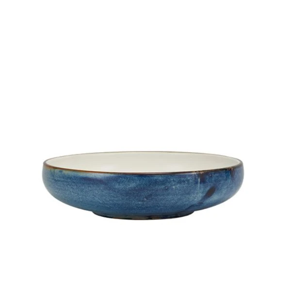 Terra Aqua Blau Zweifarbige Coupeschale 22cm Genware CBT-PBL22 by Genware color Svart