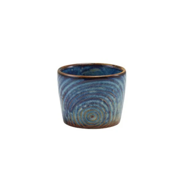 Terra Aqua Blue Dip-Schälchen 9 cl / 3 oz Genware DP-PBLG3 by Genware color Svart