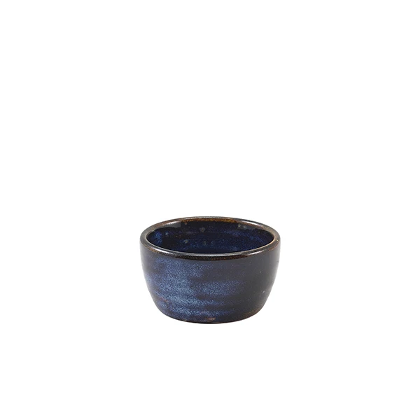 Terra Aqua Blau Ramekin 7cl/2.5oz Genware RAM-PBL2 by Genware color Svart