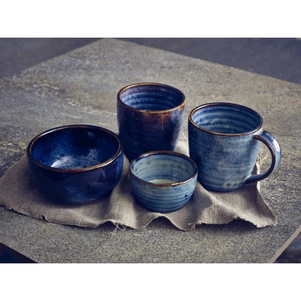 Terra Aqua Blau Ramekin 7cl/2.5oz Genware RAM-PBL2 by Genware color Svart