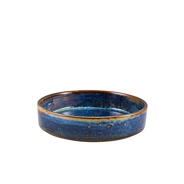 Genware Terra Aqua Blau Präsentationsschale 18 cm PB-PBL18 by Genware color Svart
