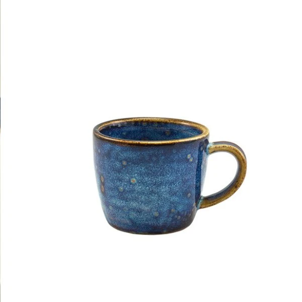 Terra Aqua Blau Espressotasse 9cl/3oz Genware CUP-PBL9 by Genware color Svart