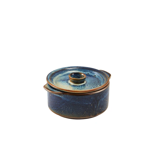 Terra Aqua Blau Mini-Kasserolle 10,4 cm - Genware CD-PBL10 by Genware color Svart