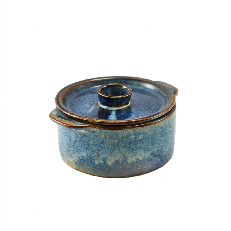 Terra Aqua Blau Mini-Kasserollenschale 14cm Genware CD-PBL14 by Genware color Svart