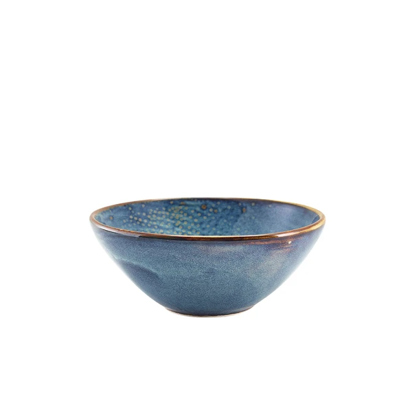 Terra Aqua Blue Organische Schale 16,5 cm Genware BW-PBLG16 by Genware color Svart