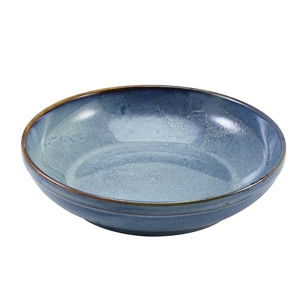 Terra Aqua Blau Coupeschale 27,5 cm Genware CB-PBL27 by Genware color Svart