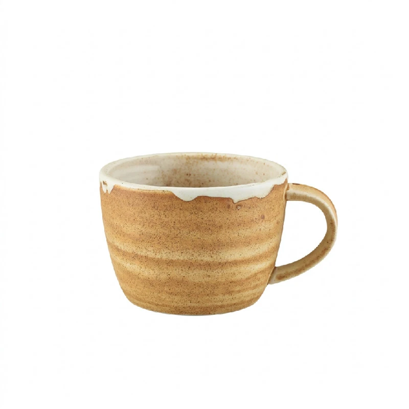 Terra Roko Sand Kaffeetasse 23cl/8oz Genware CUP-RKS23 by Genware color Svart