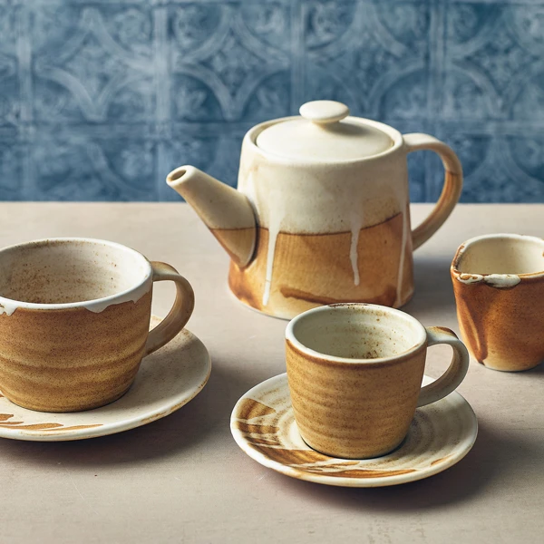 Genware Terra Roko Sand Kännchen 9cl/3oz JUG-RKS9 by Genware color Svart