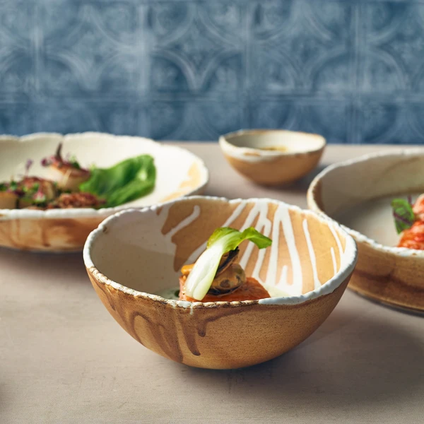 Terra Roko Sand Schale 15 cm Genware BW-RKS15 by Genware color Svart