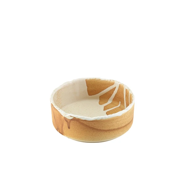 Terra Roko Sand Präsentationsschale 13 cm Genware PB-RKS13 by Genware color Svart