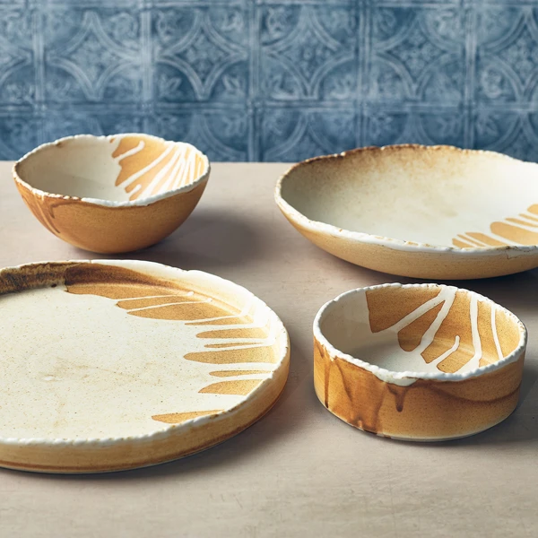 Terra Roko Sand Präsentationsschale 13 cm Genware PB-RKS13 by Genware color Svart