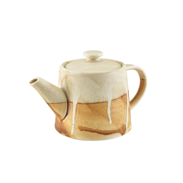 Terra Roko Sand Teekanne 50 cl/17,6 oz Genware TP-RKS50 by Genware color Svart
