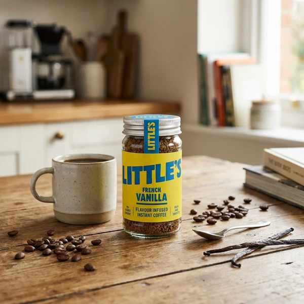 Littles Instant-Kaffee mit Vanillegeschmack 50g 71079210 by Littles color Svart