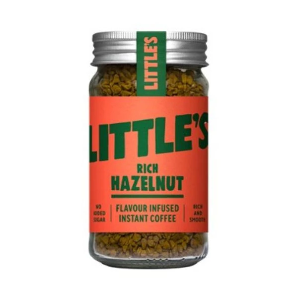 Instant-Kaffee mit Haselnussgeschmack 50g Littles 71079211 by Littles color Svart