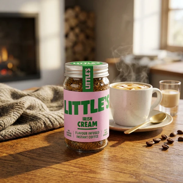 Instant-Kaffee mit Irish-Cream-Geschmack 50g Littles 71079212 by Littles color Svart