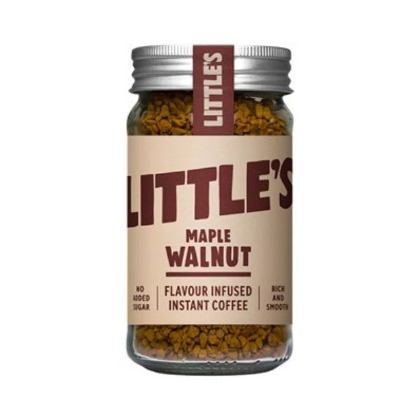 Littles Instant-Kaffee mit Ahorn- & Walnussgeschmack 50g 71079215 by Littles color Svart