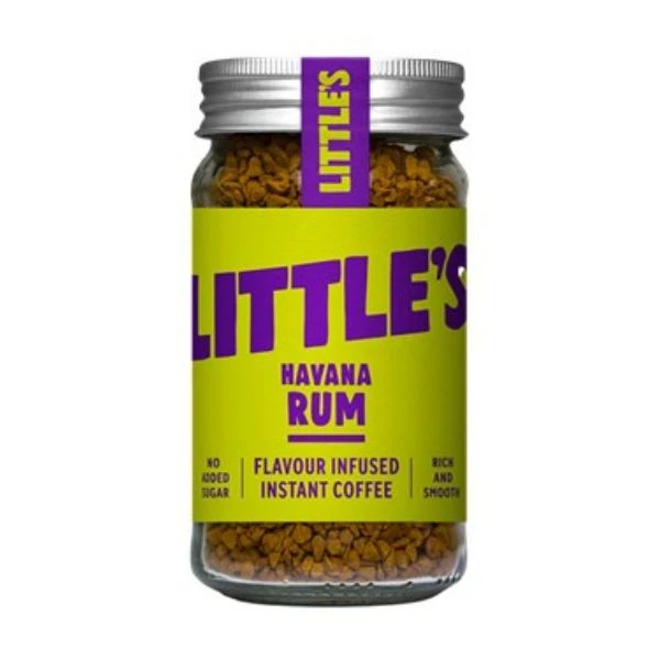 Instant-Kaffee mit Rum-Aroma 50g Littles 71079217 by Littles color Svart