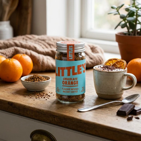 Littles Instant Kaffee mit Schoko-Orangen-Geschmack 50g 71079219 by Littles color Svart