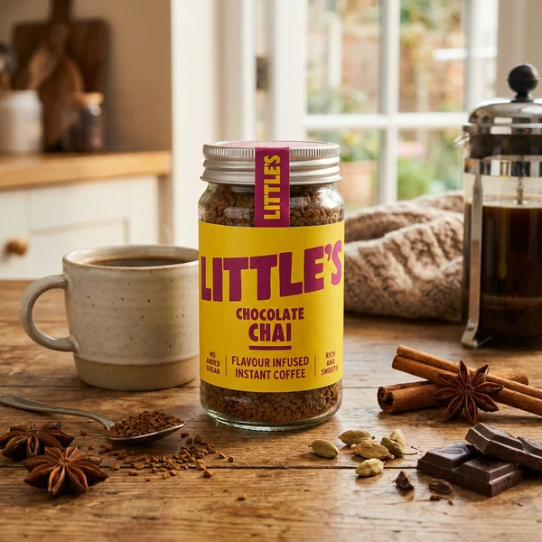 Instantkaffee mit Schoko-Chai-Geschmack 50g Littles 71079222 by Littles color Svart