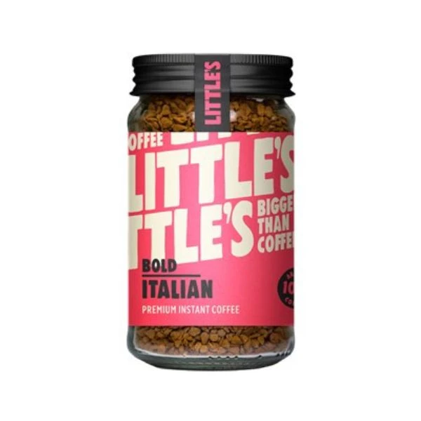 Littles Instant-Kaffee Italienische Röstung dunkel 100g 71079242 by Littles color Svart