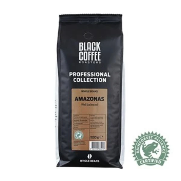 Black Coffee Roasters PRO Amazonas 1kg Ganze Bohnen 404103101 by Black Coffee Roaster color Svart