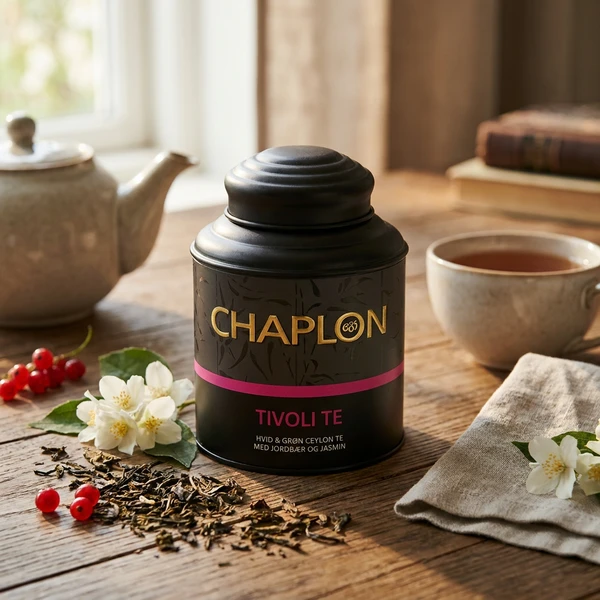 Tivoli Tee ØkoOrganic 160g 71022168 by Chaplon color Svart