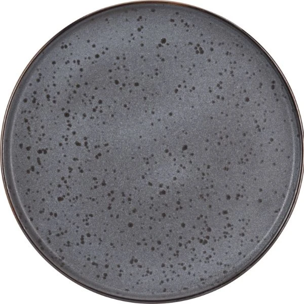 Steingutteller 27 cm schwarz Q75600360 by Koop color Svart