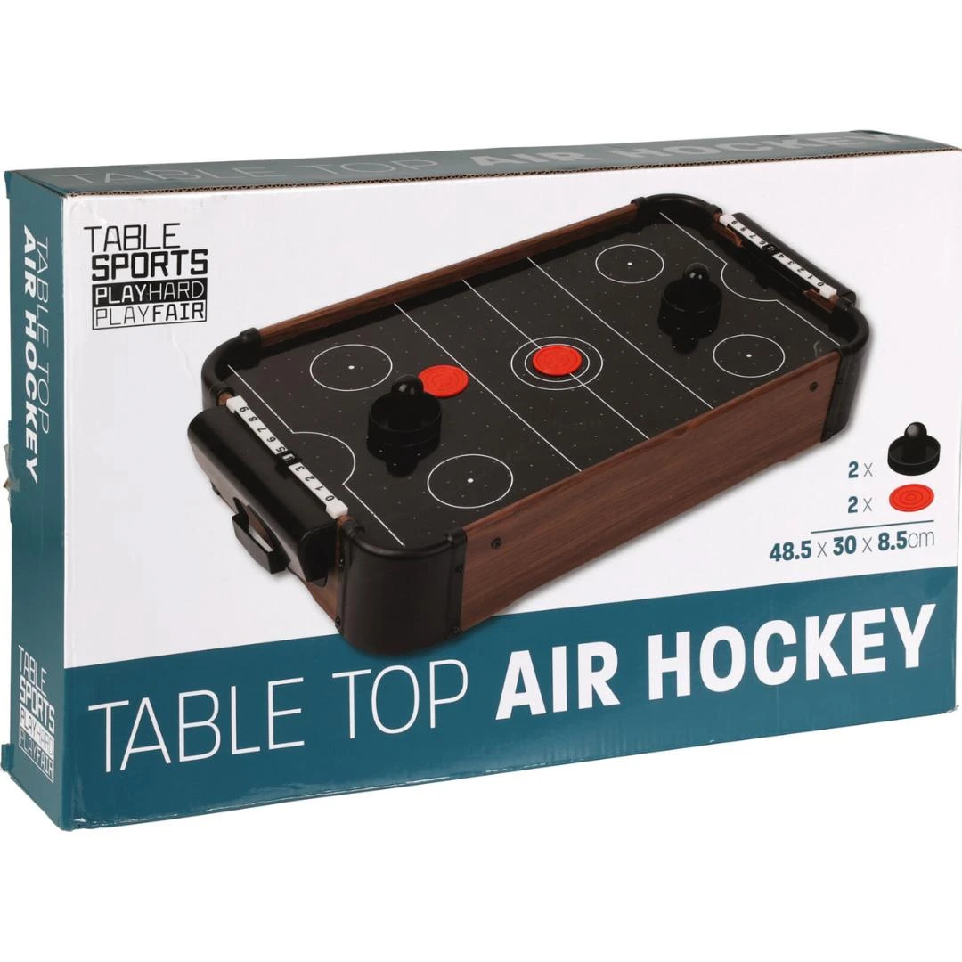 Airhockey-Tisch 485x300x85mm 497200200 by Koop color Svart