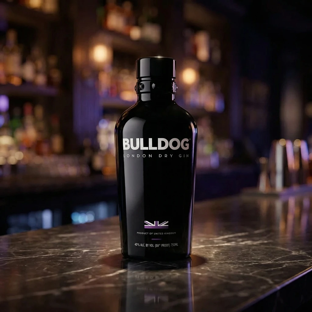 Bulldog Dry Gin 70 cl 51027 by BULLDOG color Svart