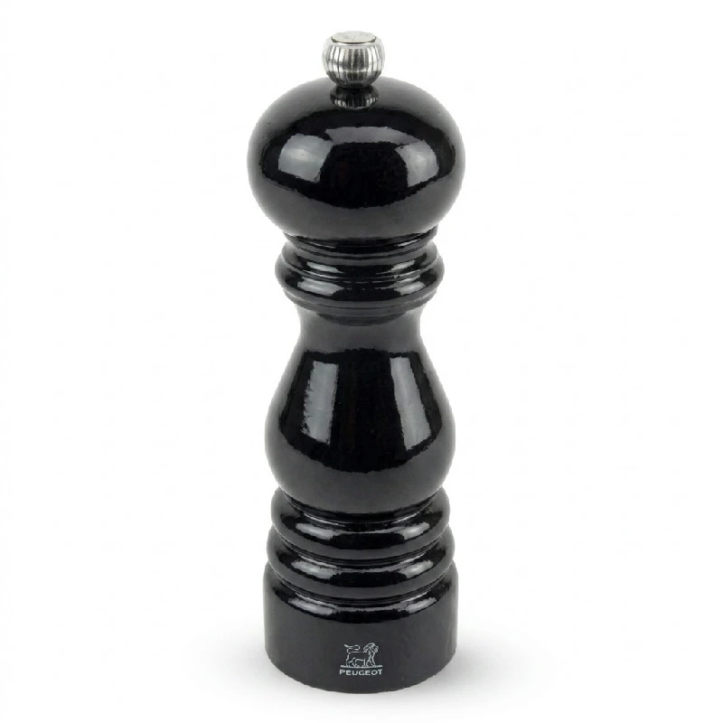 Peugeot Paris Pfeffermühle 18 cm Schwarz lackiert Buche 15878 by Peugeot color Svart
