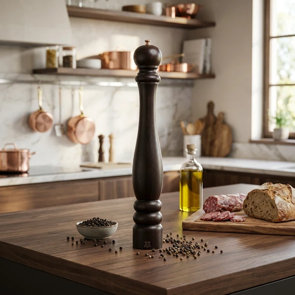 Peugeot Paris Pfeffermühle 80 cm Schwarz lackiert Buche 16040 by Peugeot color Svart