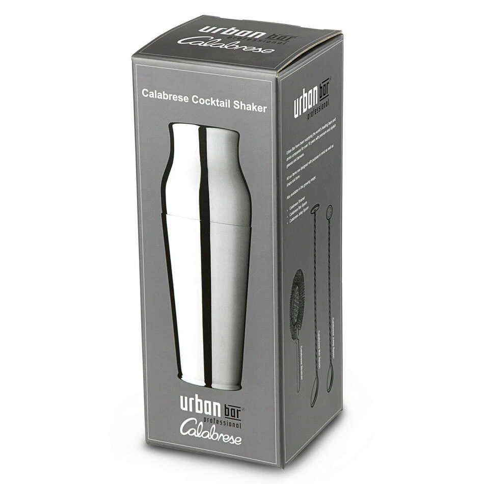 Calabrese 2-teiliger Cocktail Shaker – Urban Bar UB123 by Urban Bar color Silver