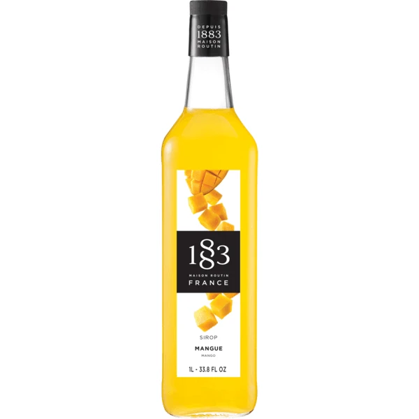1883 Mango Sirup 100 cl 17-2033 by 1883 color Svart
