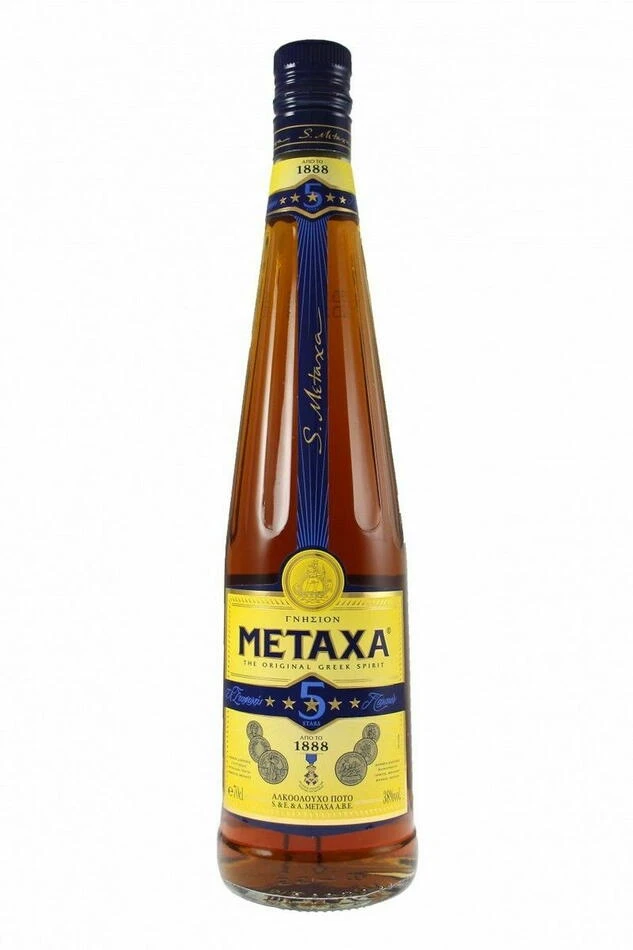 Metaxa 5 Star 70 cl 1009773 by METAXA color Svart