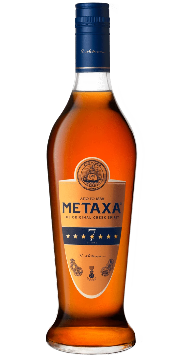 Metaxa 7 Star 70 cl 1009983 by METAXA color Svart