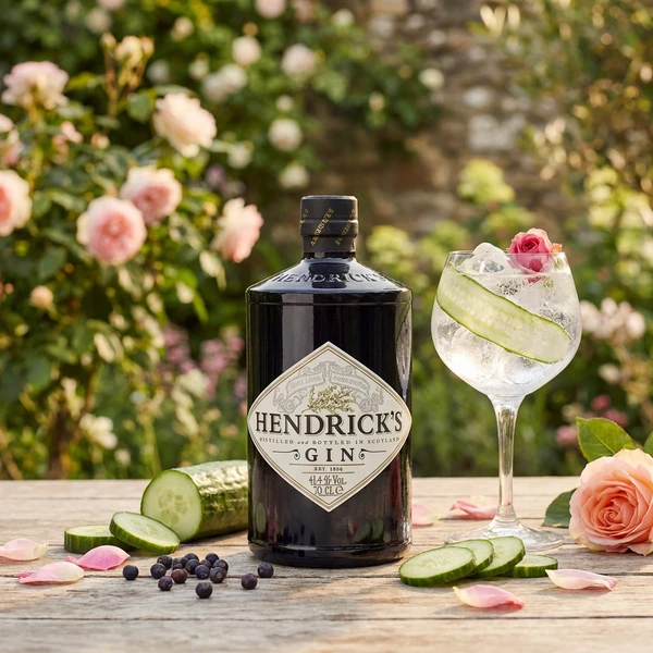 Hendrick's Gin FL 70 1012413 by HENDRICKS color Svart