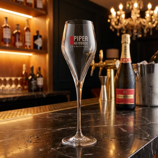 Piper-Heidsieck Champagnerglas 17 cl PiperGlas by PIPERHEIDS color Svart