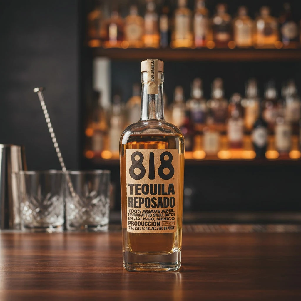 818 Tequila Reposado 70 cl 53148 by 818 Tequila color Svart