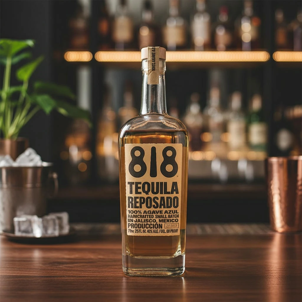 818 Tequila Reposado 70 cl 53148 by 818 Tequila color Svart