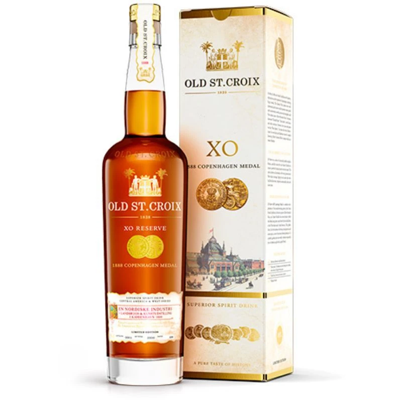 Old St. Croix 1888 Copenhagen Gold Medal Rum 70 cl 54119 by Old St. Croix color Svart