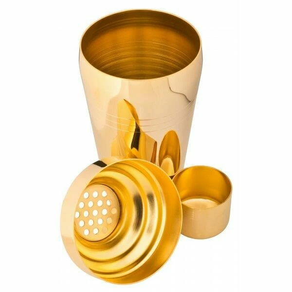 Dreiteiliger Cocktail-Shaker Yukiwa Baron - Gold - 510 ml UB4058 by Urban Bar color Svart