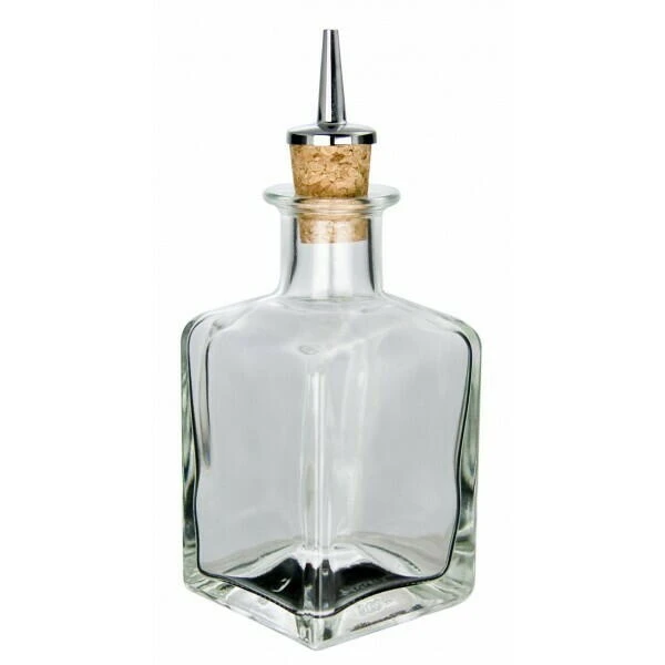Dash Bottle eckig - 200ml 2596 by PRIME BAR color Helder